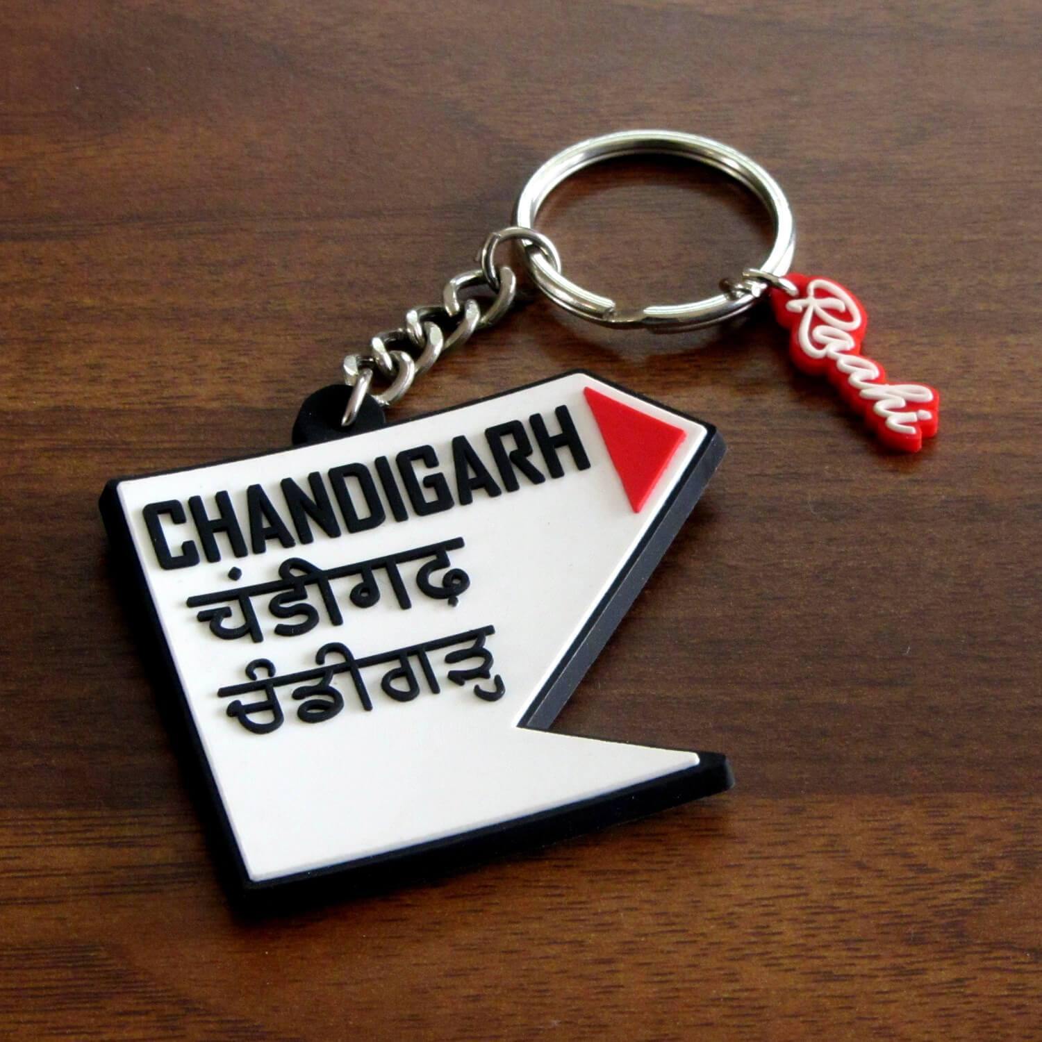 Chandigarh Keychain - Raahi