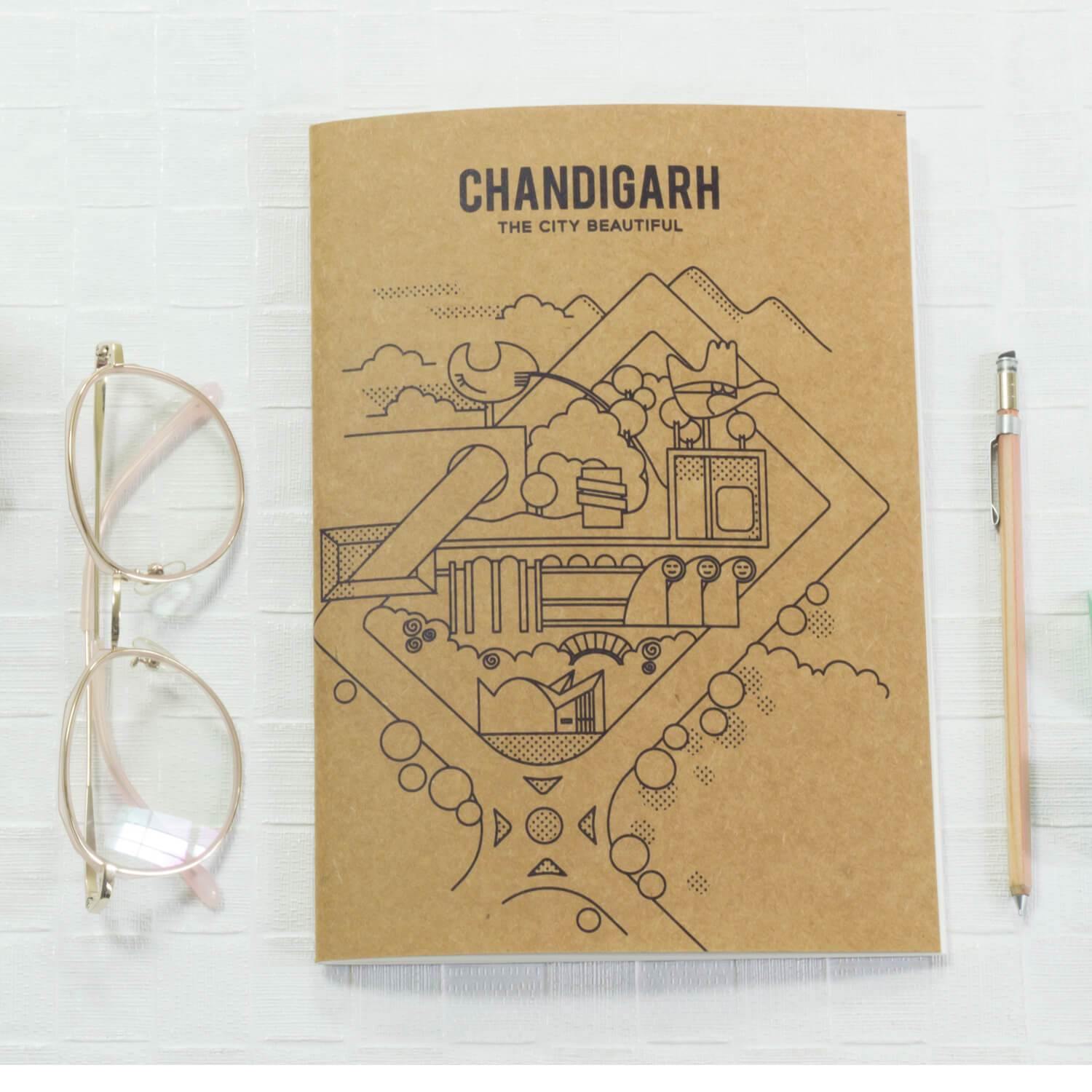 Chandigarh Layout Notebook - Raahi