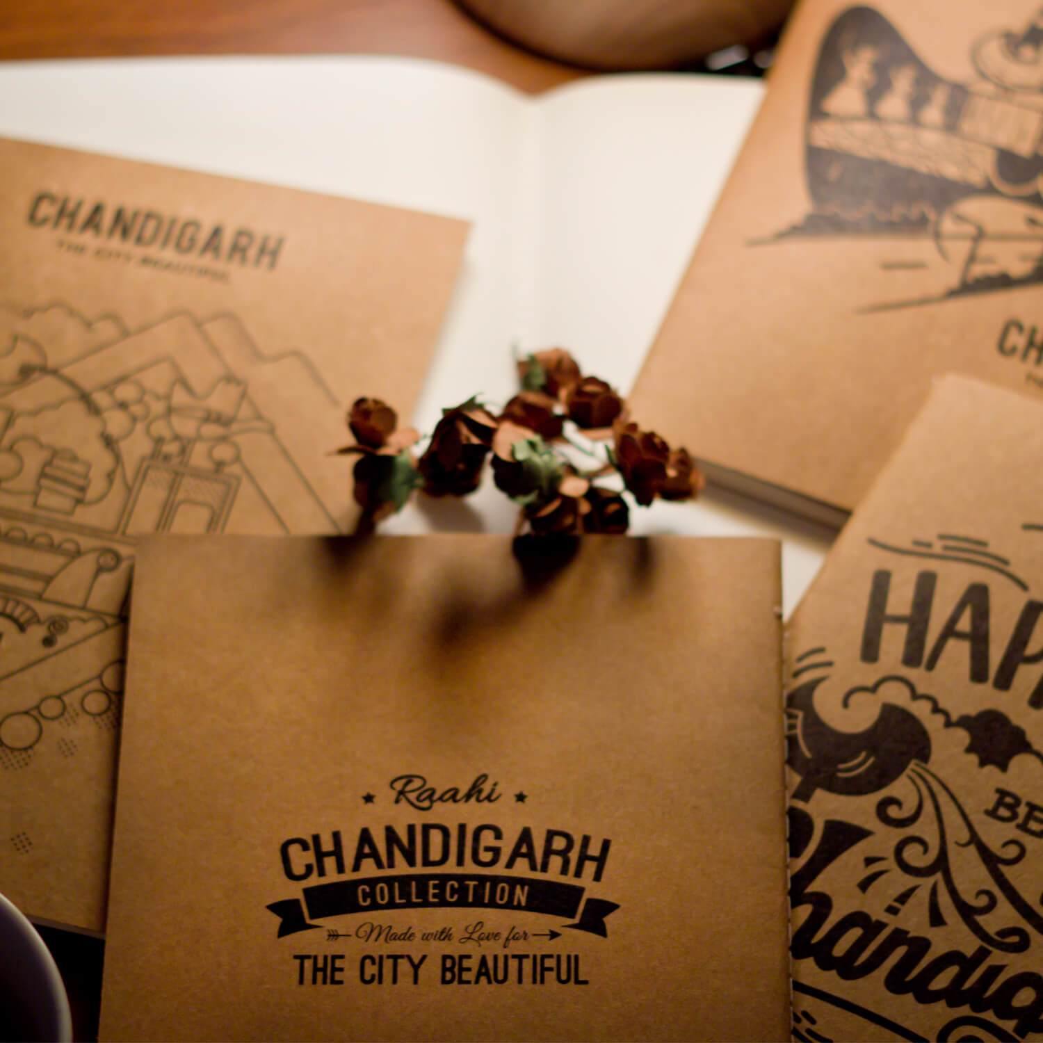 Chandigarh Craft Notebook (Set of 3) - Raahi