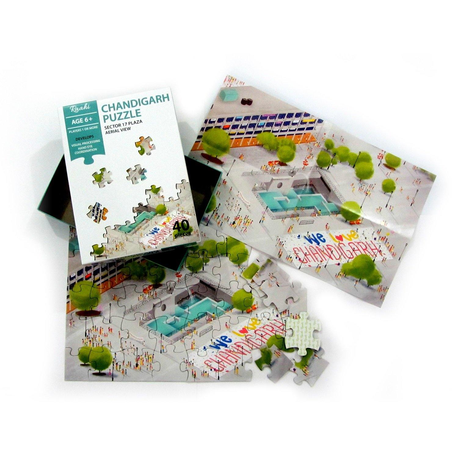 Chandigarh Puzzle Combo - Pack of 2 - Raahi
