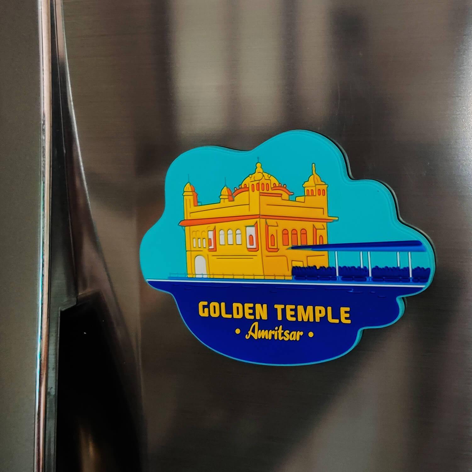 Punjab Golden Temple Fridge Magnet - Raahi