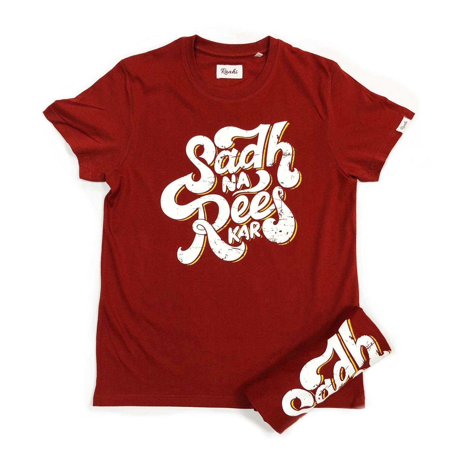 Sadh Na Rees Kar - Red T-Shirt - Raahi